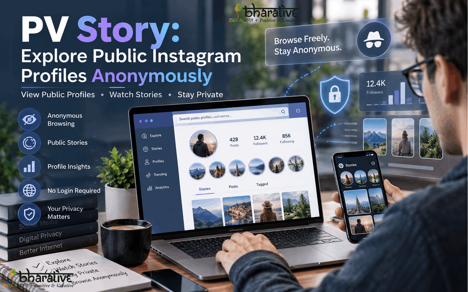 PV Story: Explore Public Instagram Profiles Anonymously