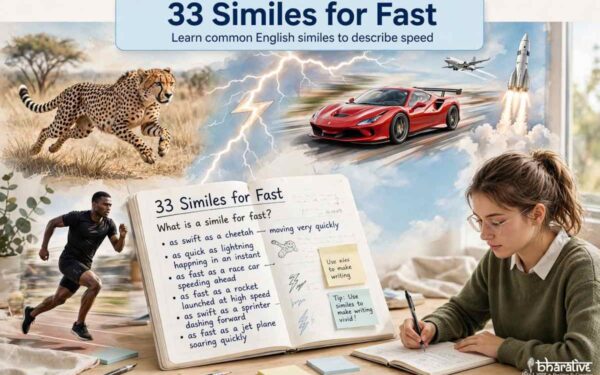 33 Similes for Fast With Meanings and Examples
