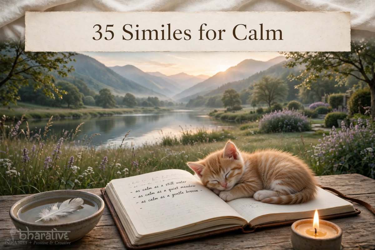 35 Similes for Calm: Meanings and Examples