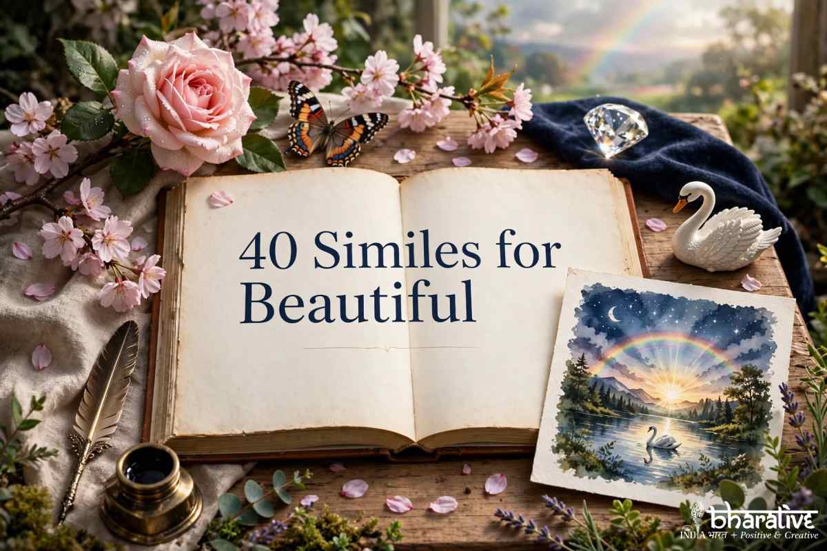 40 Similes for Beautiful: Meanings and Examples