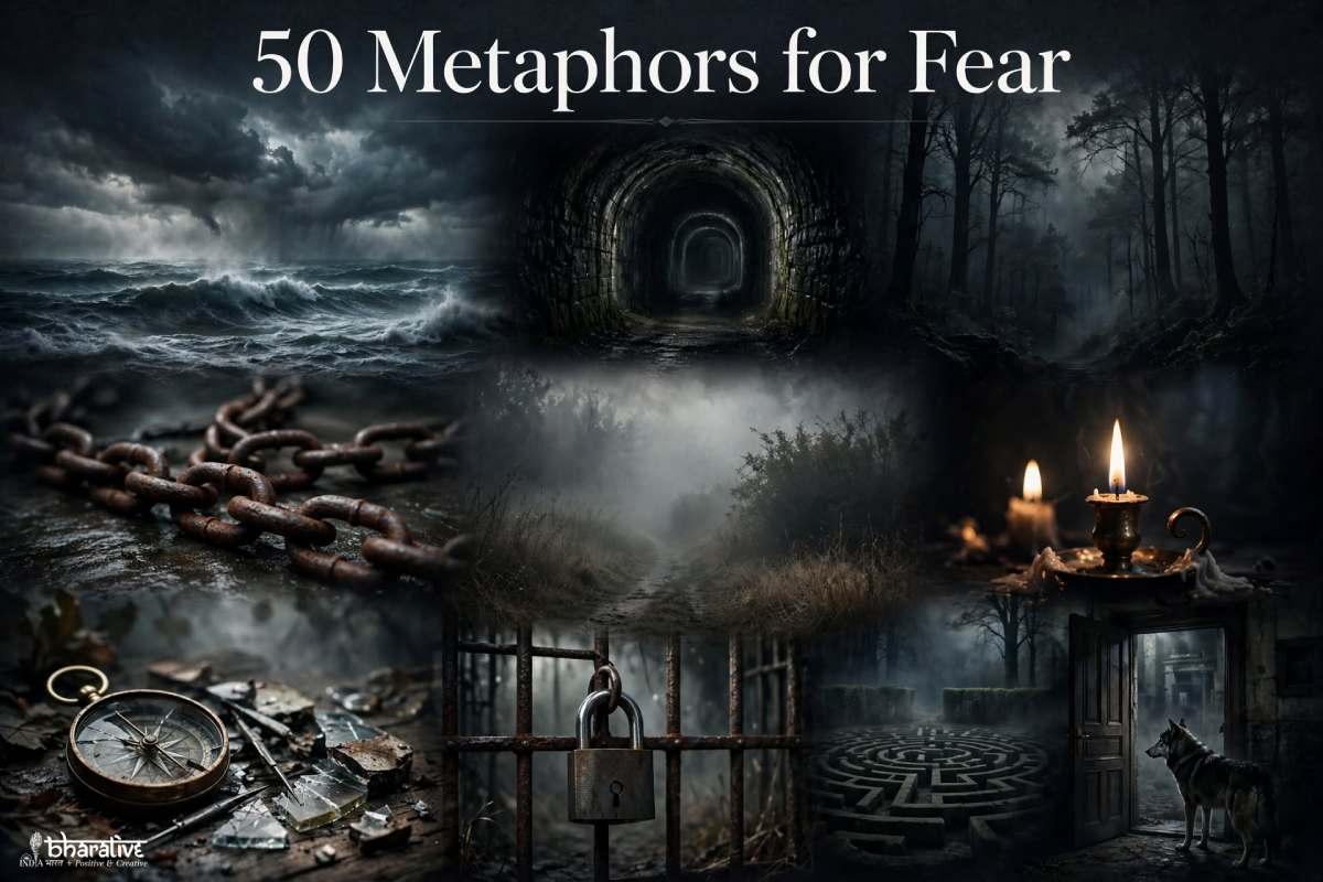 50 Metaphors for Fear With Meanings and Examples