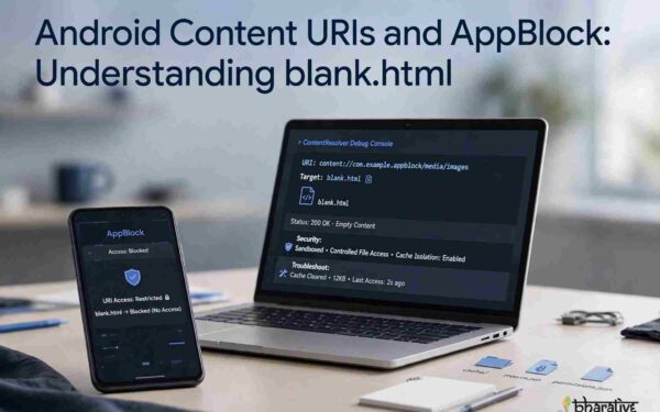 Android Content URIs and AppBlock: Understanding blank.html and Its Purpose